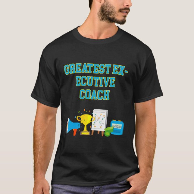 Camiseta Maior gerente executivo de diretórios que diz Qu (Frente)