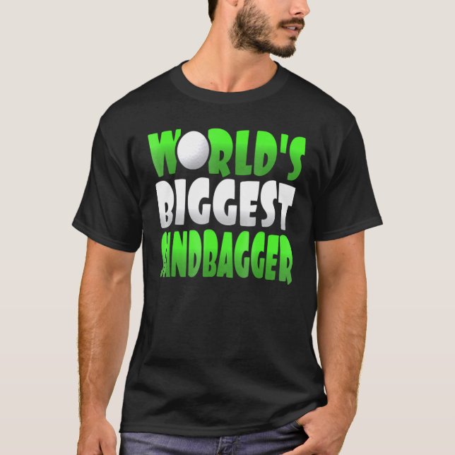 Camiseta Maior Gráfico do Sandbagger (Frente)