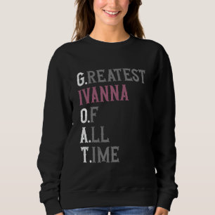Camiseta Maior Ivanna de todos os tempos  GOAT  Ivanna