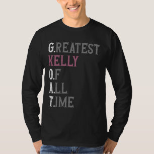 Camiseta Maior Kelly de todos os tempos GOAT Kelly