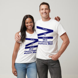 Camiseta Maior ou Igual aos Desafios Diante de Mim