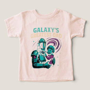 Camiseta Maior Pai da Galáxia - Paternidade Interestelar