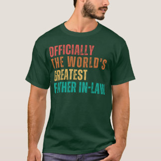 Camiseta Maior Pai do Mundo na Vintagem da Lei