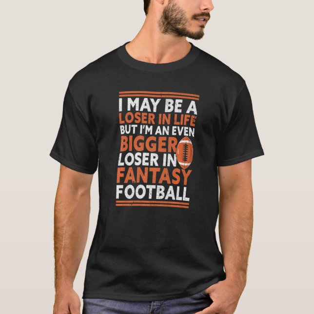 Camiseta Maior Perdedor Em Futebol Fantástico (Frente)
