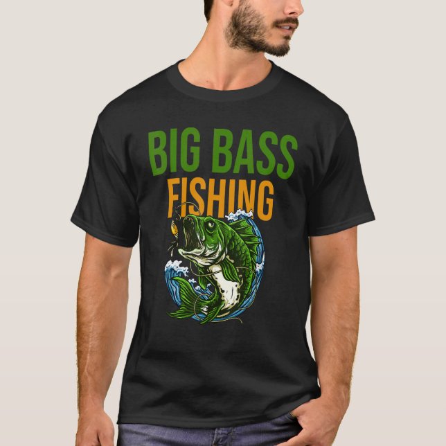 Camiseta Maior Pesca de Bass (Frente)