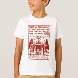 Camiseta Maior que todo o nosso mundo 1