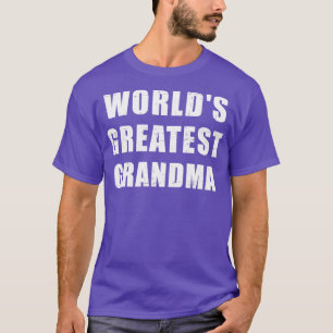 Camiseta Maior vovó do mundo
