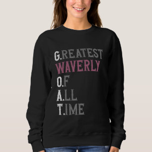 Camiseta Maior Waverly de todos os tempos GOAT Waverly