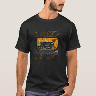 Camiseta Maiores Batimentos Desde 1987, 35º Aniversário Vin