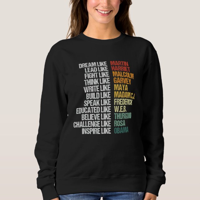 Camiseta Maiores Líderes Africanos da História Negra Mo (Frente)