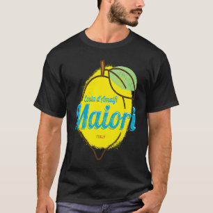 Camiseta Maiori Costa d'Amalfi Lemon Itália Vintage Amalfi
