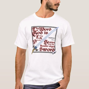 Camiseta Mais afiada do que uma espada de gume duplo -