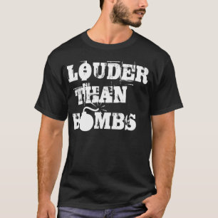 Camiseta Mais alto que bombas
