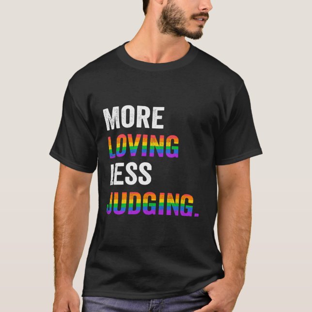 Camiseta Mais Amar Menos Julgando (Frente)