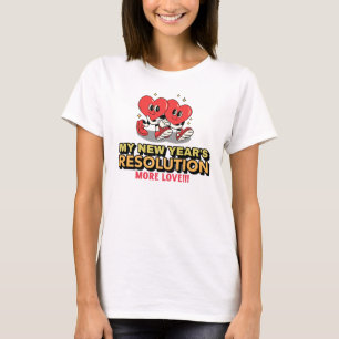 Camiseta Mais Amor - Resolução de Ano Novo