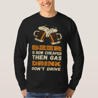 Camiseta Mais Barata Do Que A Política De Inflação De Gás E
