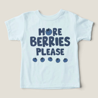 Camiseta Mais Berries Por Favor Toddler TShirt