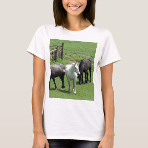 Camiseta Mais cavalos!