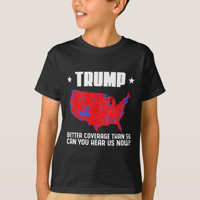 Camiseta Mais Cobertura Do Que 5 g Pode Nos Ouvir. (Frente)