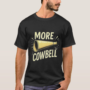 Camiseta Mais Cowbell - Vintage SNL Sketch