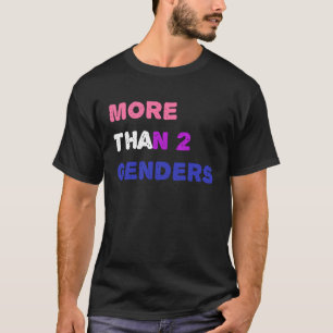 Camiseta Mais de dois gêneros