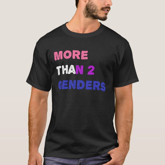 Camiseta Mais de dois gêneros (Frente)