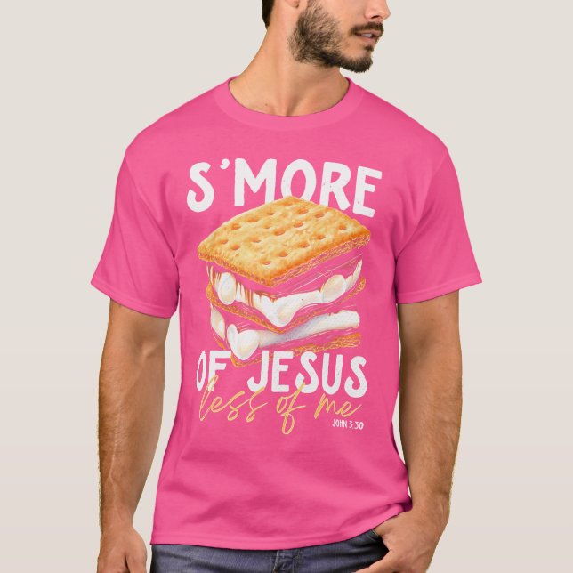Camiseta Mais De Jesus Menos De Mim (Frente)