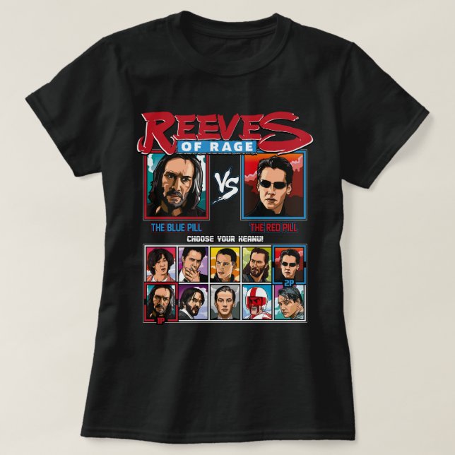 Camiseta Mais Do Que A Fantástica Arte Keanu Obtém Legal Gi (Frente do Design)
