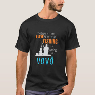 Camiseta Mais do que amor Pescar Vovô Português