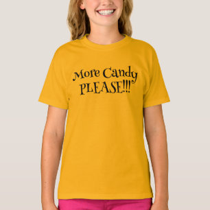 Camiseta Mais Doces Por Favor - Halloween