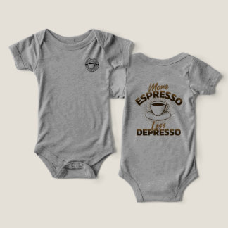 Camiseta Mais Espresso Menos Depresso – Design de Citação d