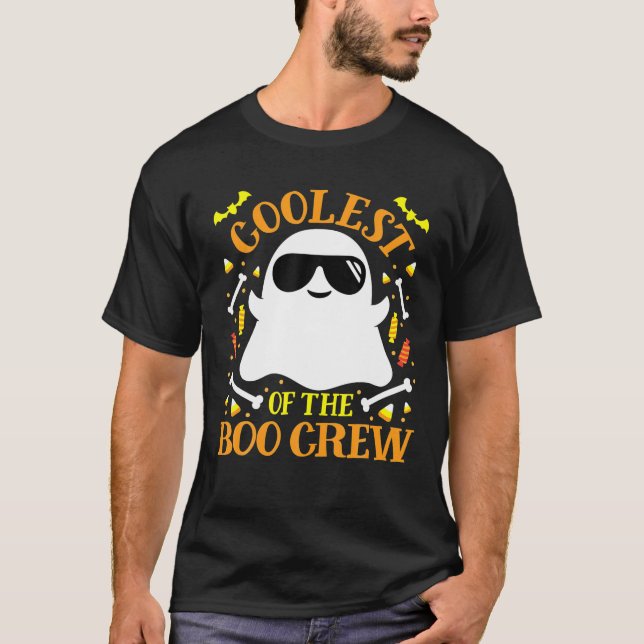 Camiseta Mais fixe, Fantasma Da Tripulação De Boo Correspon (Frente)