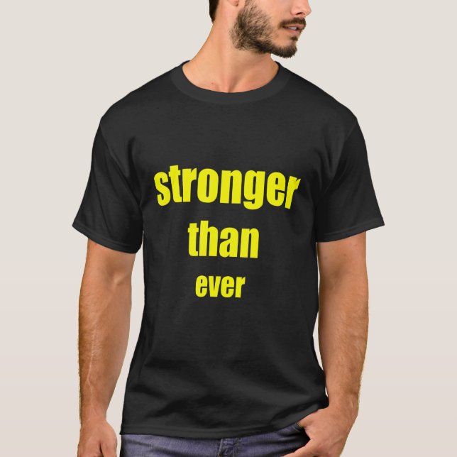 Camiseta mais forte do que nunca 2023 (Frente)