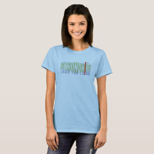 Camiseta Mais forte do que você pensa Mulheres