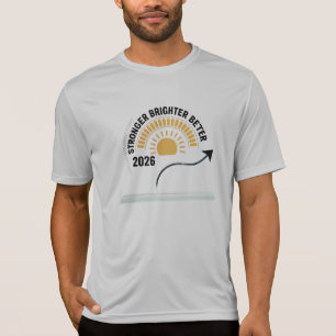 Camiseta Mais Forte Mais Brilhante Melhor 2026   Desempenho