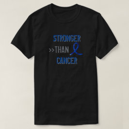 Camiseta Mais Forte que o Cancer