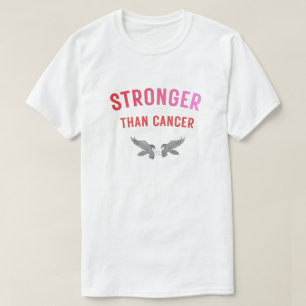 Camiseta Mais Forte que o Câncer – Guerreiro Ousad