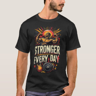 Camiseta Mais Forte Todos os Dias