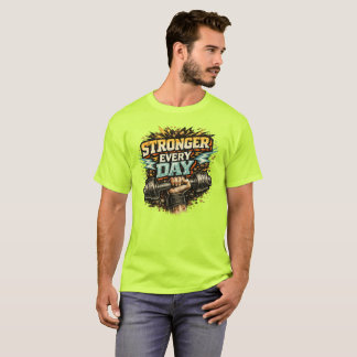 Camiseta Mais Forte Todos os Dias