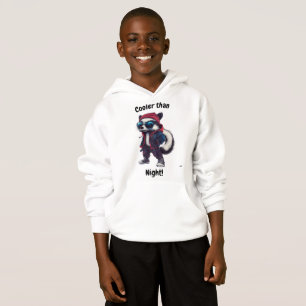 Camiseta Mais legal que a Noite! Design de capuz estilo urb