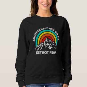 Camiseta Mais Meia Milha Ou Mais Caminhando Keynot Peak Tri