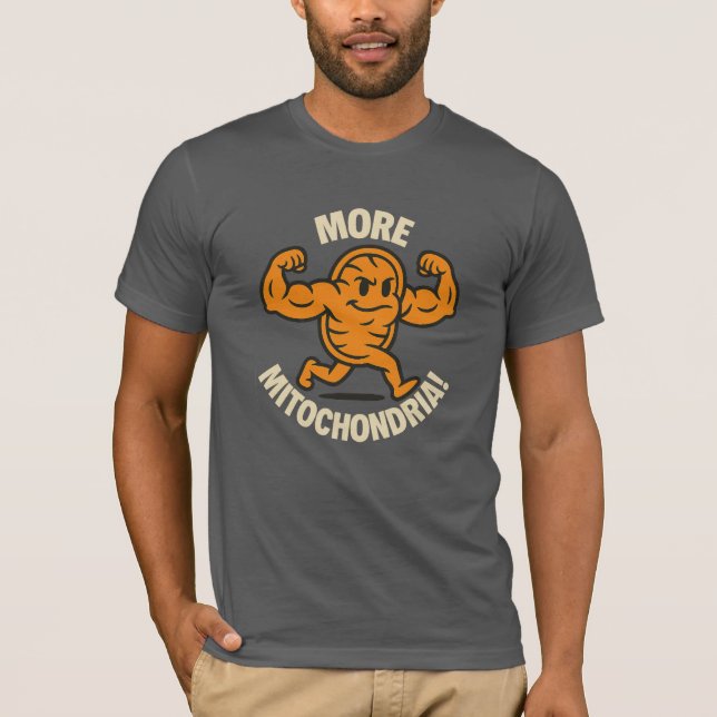 Camiseta Mais Mitocôndria! (Frente)