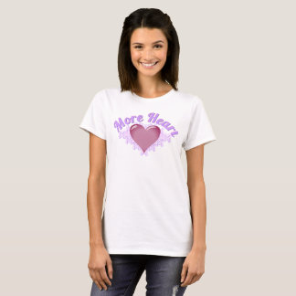 Camiseta Mais mulheres do coração