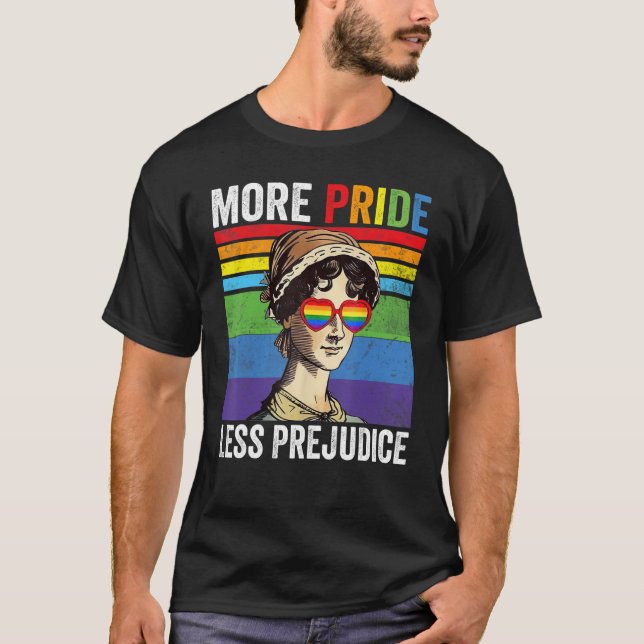 Camiseta Mais Orgulho Menos Orgulho de Preconceitos Mês (Frente)