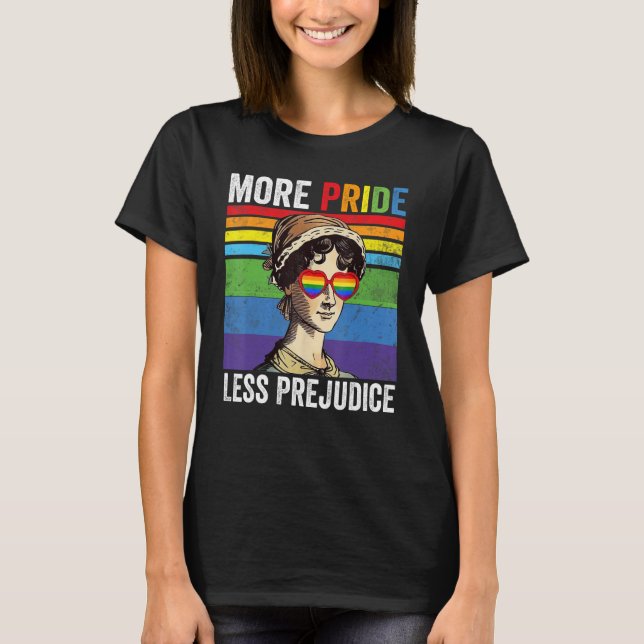 Camiseta Mais Orgulho Menos Orgulho de Preconceitos Mês (Frente)