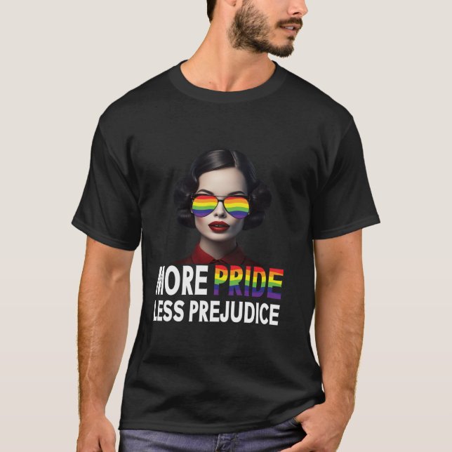Camiseta Mais Orgulho Menos Preconceito Lgbt Gay Orgulhoso (Frente)