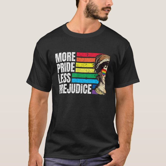 Camiseta Mais Orgulho Menos Preconceito Lgbt Gay Orgulhoso (Frente)