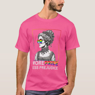 Camiseta Mais Orgulho Menos Preconceito LGBT Mês de Orgulho