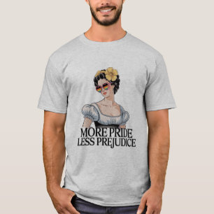 Camiseta Mais Orgulho Menos Preconceito LGBTQ Orgulhoso Ali