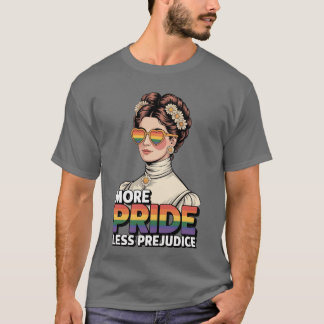 Camiseta Mais Orgulho Menos Preconceito LGBTQ Orgulhoso Ali